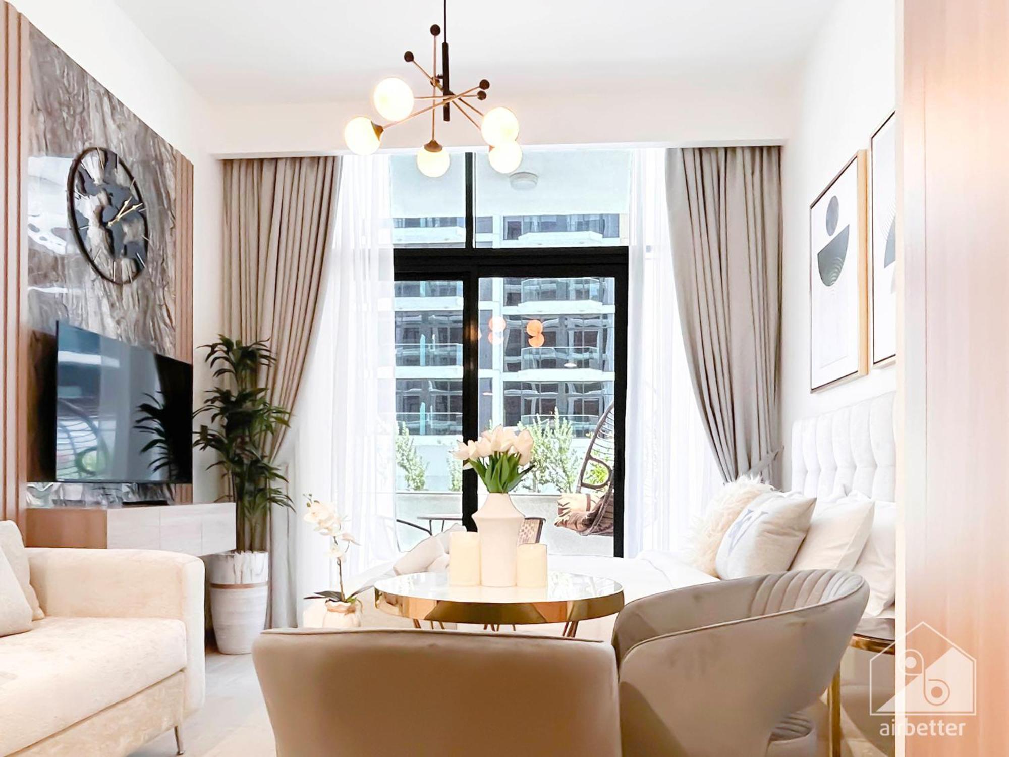Charming Studio With Balcony In Azizi Riviera 迪拜 外观 照片